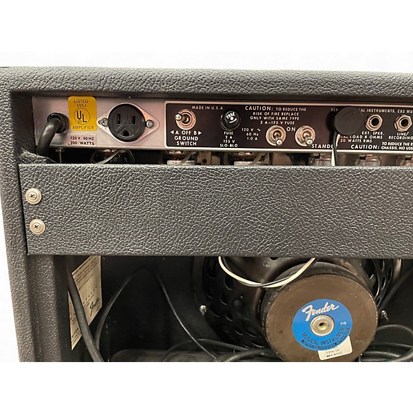 Vintage 1980 Fender Deluxe Reverb Tube Guitar Combo Amp