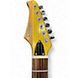Used Allen Eden EX Body Style Gold Sparkle Solid Body Electric Guitar