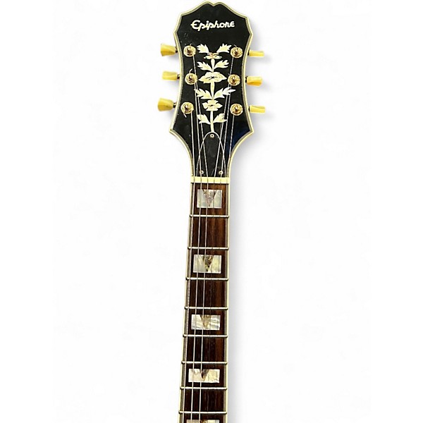 Used Epiphone Sheraton II Natural Hollow Body Electric Guitar
