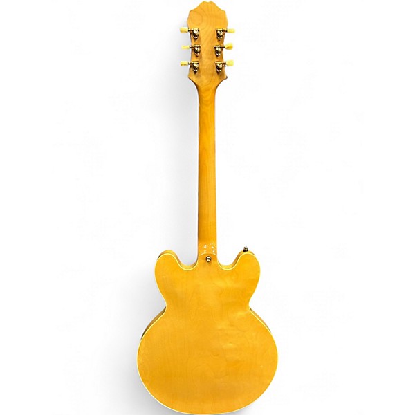 Used Epiphone Sheraton II Natural Hollow Body Electric Guitar
