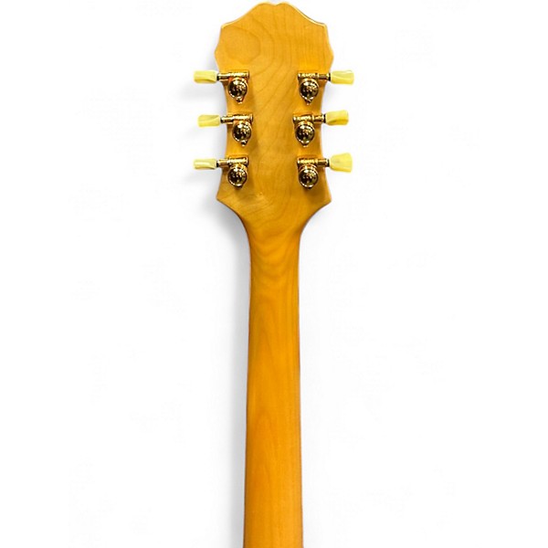 Used Epiphone Sheraton II Natural Hollow Body Electric Guitar