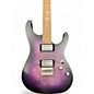 Used Schecter Guitar Research C-1 Standard Plus Trans Purple Burst Solid Body Electric Guitar