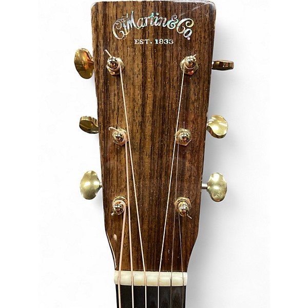 Used Martin D18E MODERN DELUXE Natural Acoustic Electric Guitar