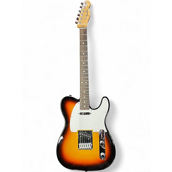 Used 2025 Fender Standard Telecaster 3 Tone Sunburst Solid Body Electric Guitar