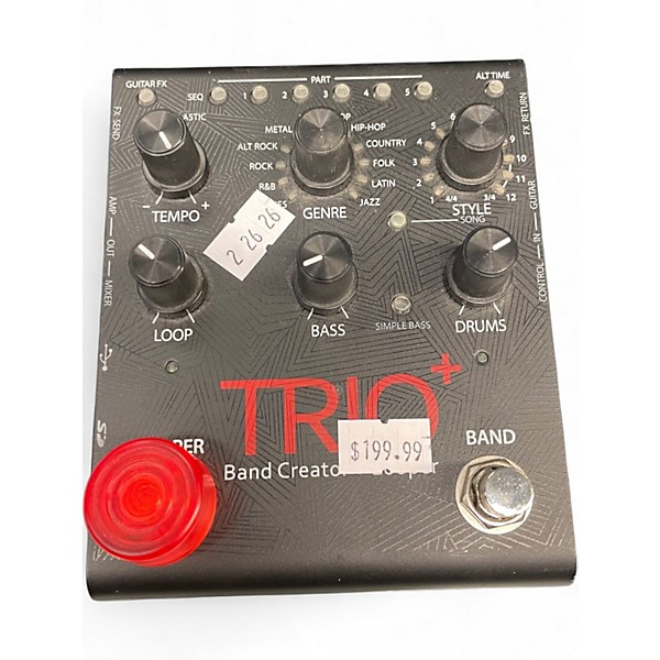 Used DigiTech Trio+ Band Creator Plus Looper Pedal