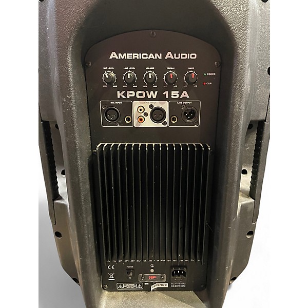 Used American Audio KPOW 15A Powered Speaker