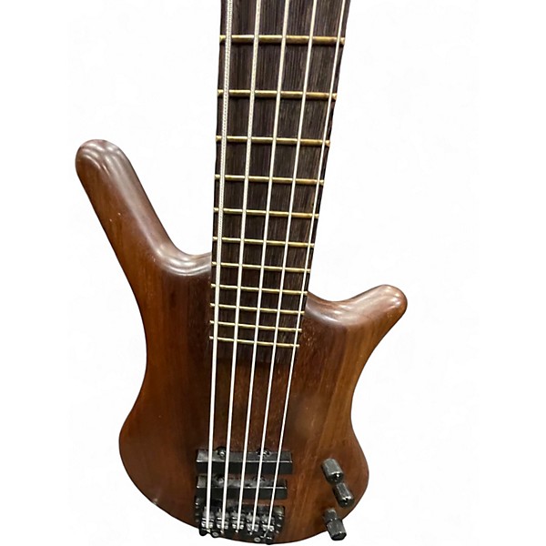 Used Warwick Thumb 4 String Bolt-On Natural Electric Bass Guitar