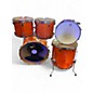 Used Mapex 5 Piece M Series Trans Orange Drum Kit thumbnail