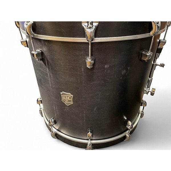 Used 2016 SJC 3 Piece 3 PIECE TOUR SERIES Black Drum Kit