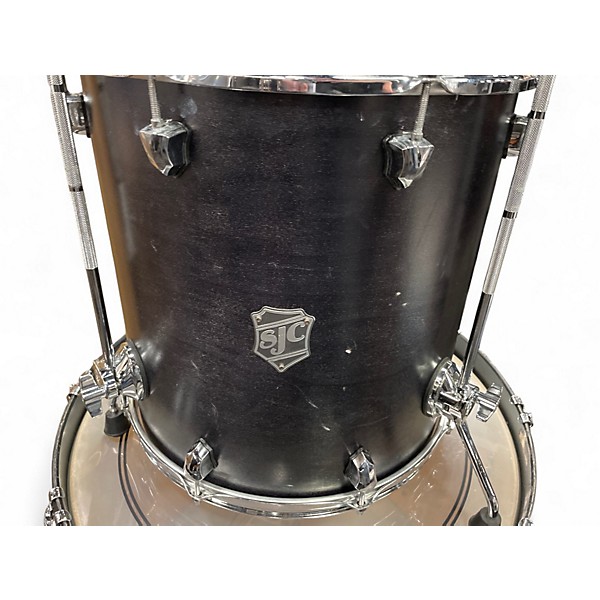 Used 2016 SJC 3 Piece 3 PIECE TOUR SERIES Black Drum Kit