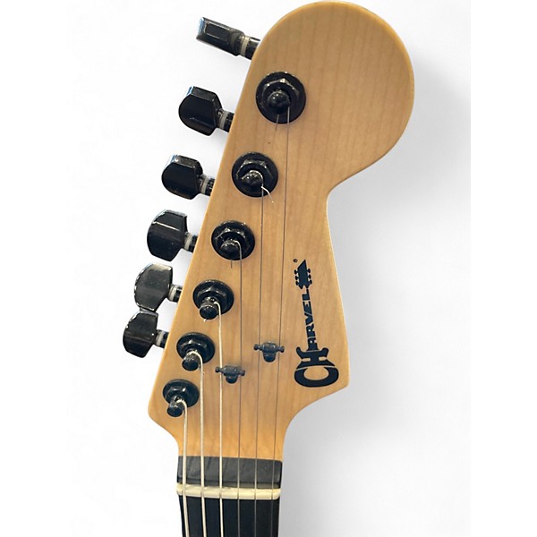 Used Charvel PRO MOD DK24 HH HT Black Solid Body Electric Guitar