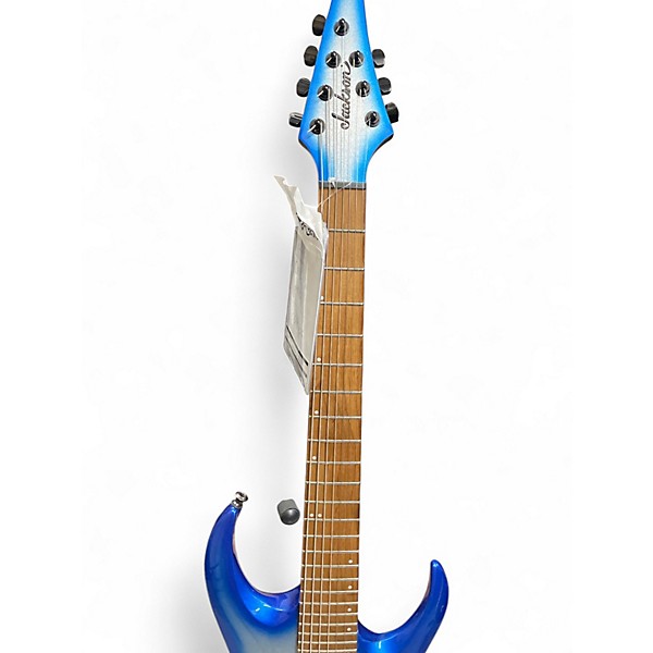 Used Jackson Pro Series Misha Mansoor Signature Juggernaut HT7FM BLUE SKY BURST Solid Body Electric Guitar