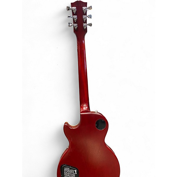 Used 2019 Gibson Les Paul Traditional Pro V Satin Top Wine Red Solid Body Electric Guitar