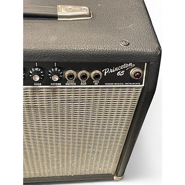 Used Fender Princeton 65 1x12 65W Guitar Combo Amp