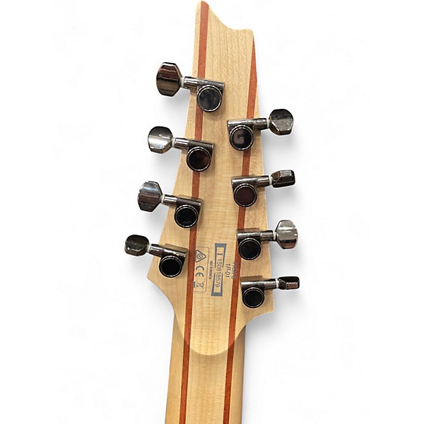 Used Ibanez RGIF8 BLACK STAIN Solid Body Electric Guitar