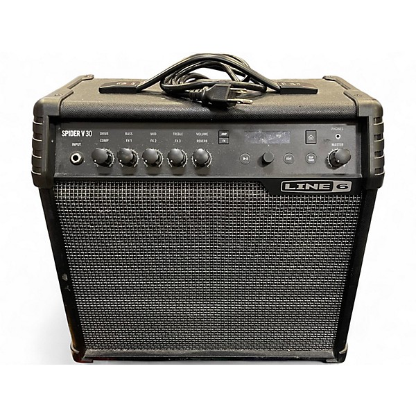 Used Line 6 Spider V 30 1x8 Guitar Combo Amp