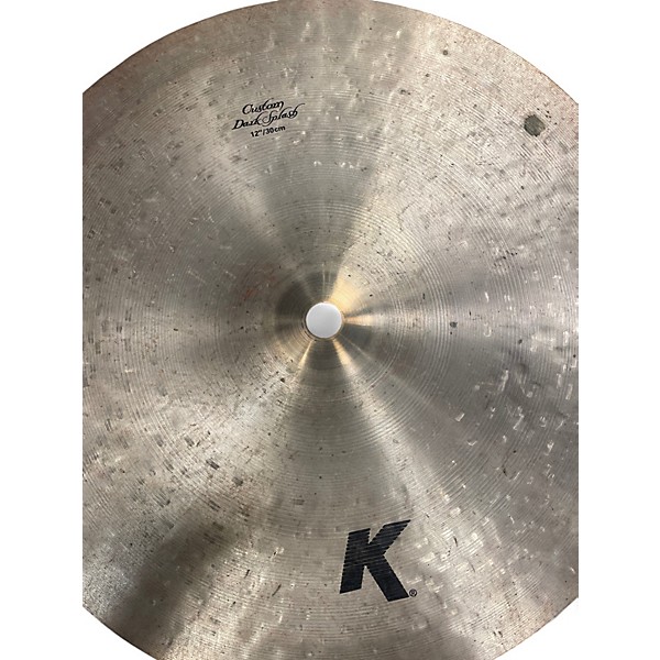 Used Zildjian 12in K Custom Dark Splash Cymbal