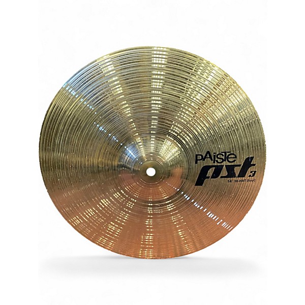 Used Paiste 14in PST3 Hi Hat Pair Cymbal