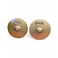 Used Paiste 14in 201 Bronze Hi Hat Pair Cymbal thumbnail
