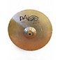 Used Paiste 14in 201 Bronze Hi Hat Pair Cymbal