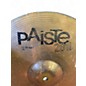 Used Paiste 14in 201 Bronze Hi Hat Pair Cymbal