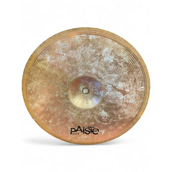 Used Paiste 14in 201 Bronze Hi Hat Pair Cymbal