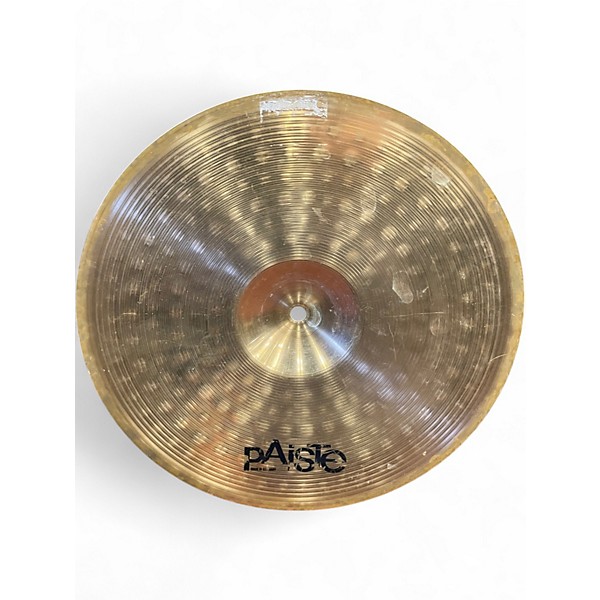 Used Paiste 14in 201 Bronze Hi Hat Pair Cymbal
