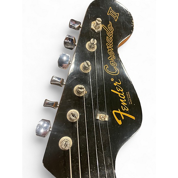 Vintage 1967 Fender Coronado Cherry Sunburst Hollow Body Electric Guitar