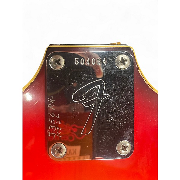 Vintage 1967 Fender Coronado Cherry Sunburst Hollow Body Electric Guitar