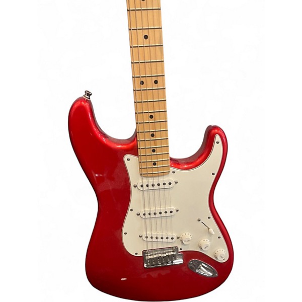 Used Fender AMERICAN STRATOCASTER Candy Apple Red Metallic Solid Body Electric Guitar
