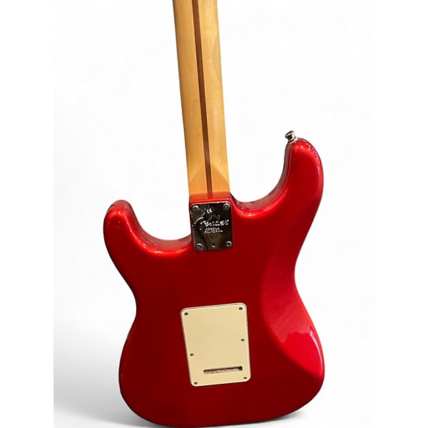Used Fender AMERICAN STRATOCASTER Candy Apple Red Metallic Solid Body Electric Guitar