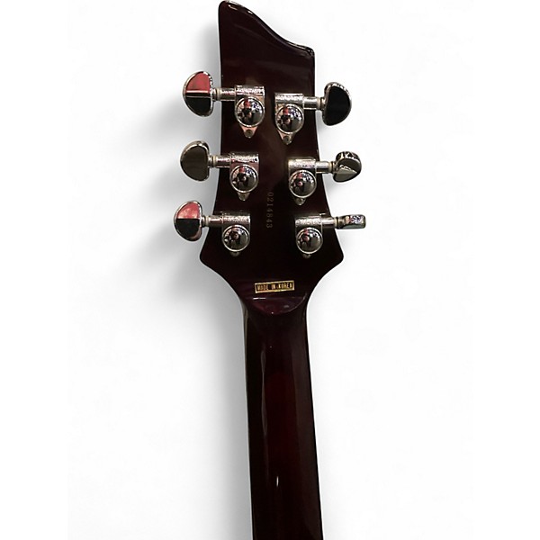 Used Schecter Guitar Research C 1 + Burgundy Solid Body Electric Guitar