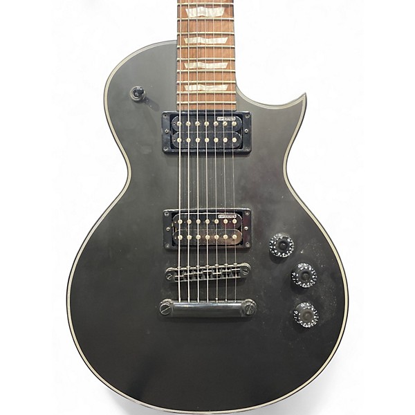 Used ESP LTD EC257 7-string Satin Black Solid Body Electric Guitar