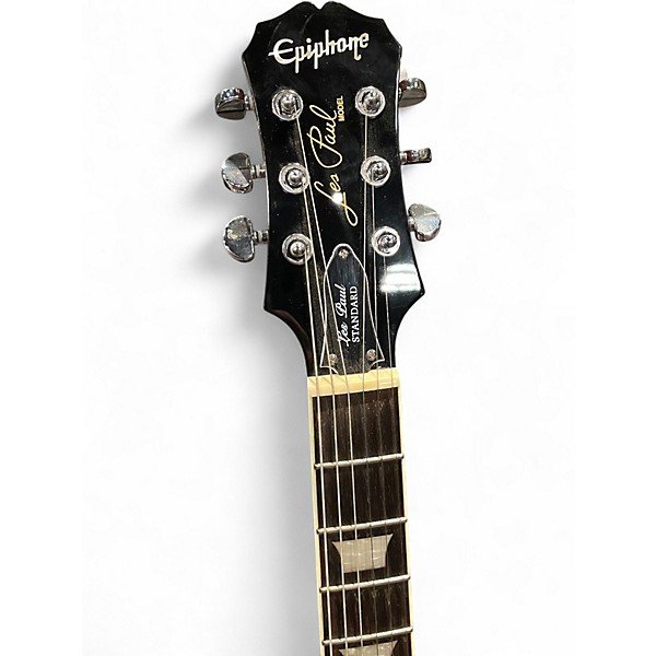 Used Epiphone Les Paul Standard 2 Tone Sunburst Solid Body Electric Guitar