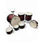 Used Gretsch Drums 7 Piece Catalina Maple Satin Red Drum Kit thumbnail