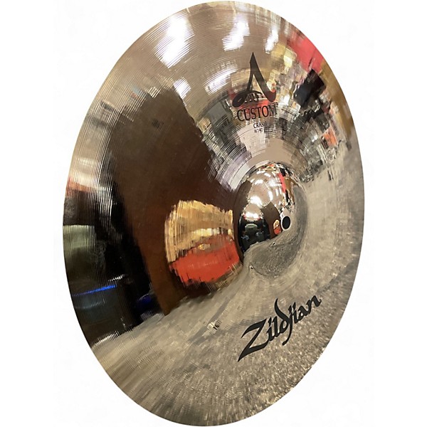 Used Zildjian 16in A Custom Crash Cymbal