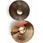 Used Zildjian 14in A Custom Hi Hat Pair Cymbal