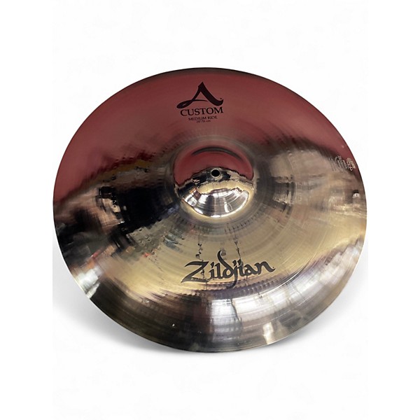 Used Zildjian 20in A Custom Medium Ride Cymbal