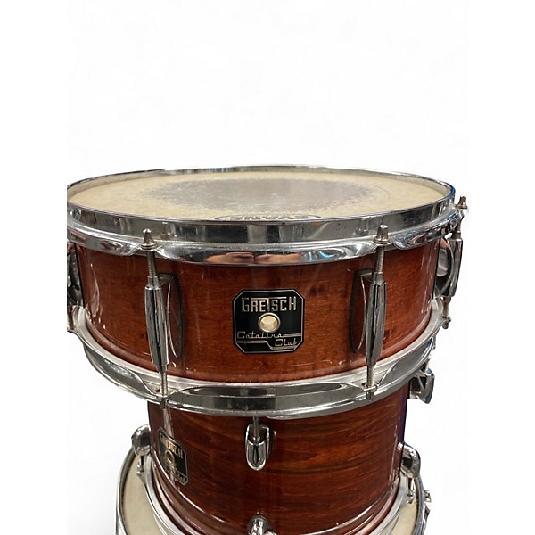 Used Gretsch Drums 4 Piece Catalina Club Jazz Series Walnut Drum Kit