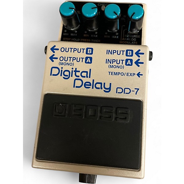 Used BOSS DD7 Digital Delay Effect Pedal