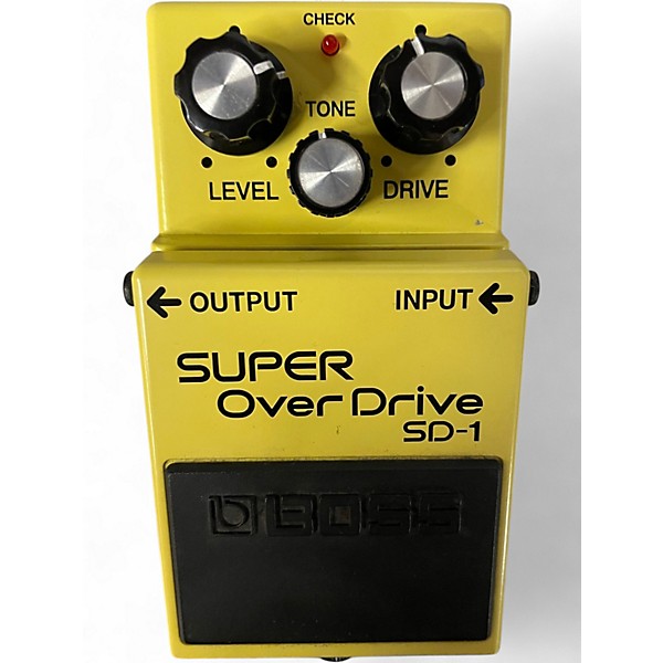 Used BOSS SD1 Super Overdrive Effect Pedal