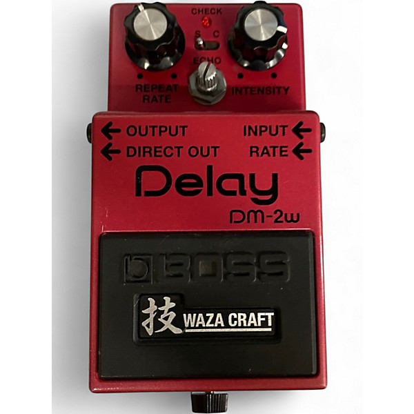Used BOSS DM2W Delay Waza Craft Effect Pedal