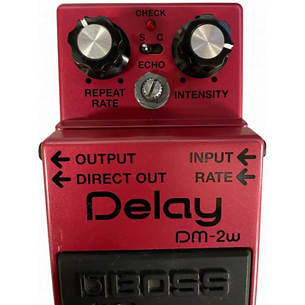 Used BOSS DM2W Delay Waza Craft Effect Pedal