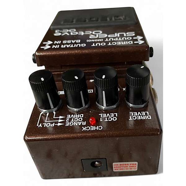 Used BOSS OC3 Super Octave Effect Pedal