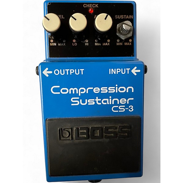 Used BOSS CS3 Compressor Sustainer Effect Pedal