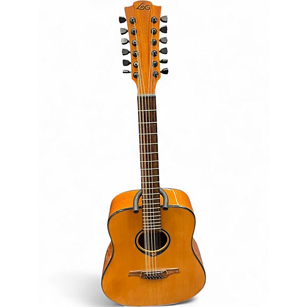 Used Lag Guitars Tramontane T66D12 Natural 12 String Acoustic Guitar