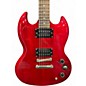 Used Epiphone SG Special Bolt On Wine Red Solid Body Electric Guitar thumbnail