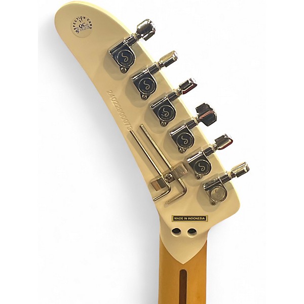 Used Kramer THE 84 ANGEL WHITE Solid Body Electric Guitar