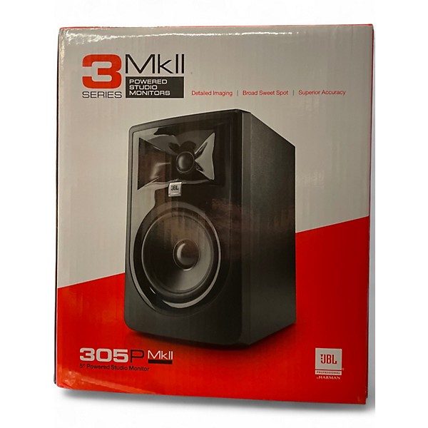 Used JBL 305P MkII Powered Monitor
