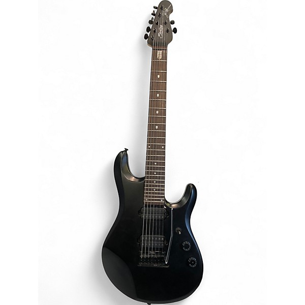 Used Sterling by Music Man JP70 John Petrucci Signature Satin Black Solid Body Electric Guitar